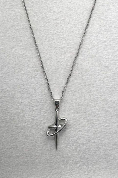 COLLIER PENDENTIF ETOILE POUR HOMME