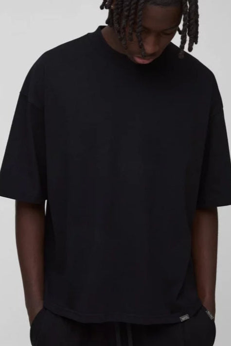 T-SHIRT NOIR OVERSIZE